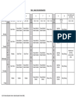 KG Time Table