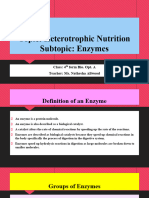 Enzymes PowerPoint