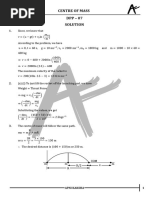 DPP - 07 (Solution) Center of Mass NJ - 247