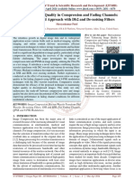 Enhancing Image Quality in Compression and Fading Channels A Wavelet Based Approach With Db2 and de Noising Filters