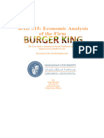 Burger King Case Study