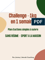 Guide Challenge 1kg en 1 Semaine