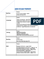 Temario - II TERM EXAMS