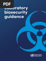 WHO Laboratory Biosecurity Guidance 2024