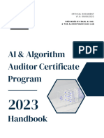 AI Algorithm Auditor Certificate Handbook 1720372190