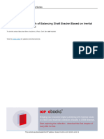 An Analysis On Strength of Balancing Shaft Bracket