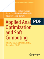 Applied Analysis Optimization and Soft Computing ICNAAO 2021 Varanasi India December 21 23