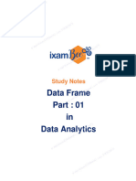 Data Frame in Panda 01