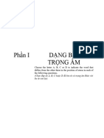 BÀI TẬP PHÁT ÂM-TRỌNG ÂM