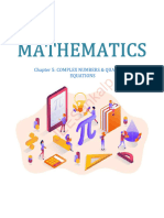 Complex Numbers and Quadratic Equations - Watermark