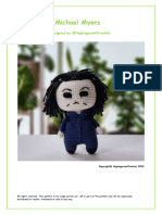 Halloween Crochet - Michael Myers - Yeliz Tu Lu