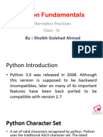 Python Fundamentals