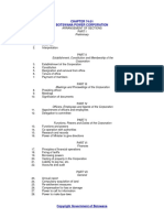 Botswana Power Corporation Act