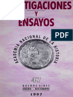 SOLANO Investigaciones y Ensayos 47 - Academia Nacional de La Historia - Unlocked