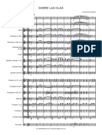 SOBRE LAS OLAS - Partitura Completa