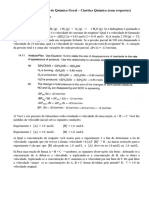 7 Lista de Exercicios de Quimica Geral - Cinetica Quimica Com Respostas 19.05.2011 1