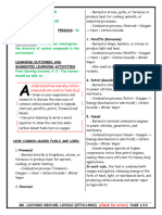 Notes-T-7. Carbon in The Environment (S.2)