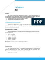 Resumo - Carboidratos, Lipídios, Vitaminas, Proteínas e Ácidos Nucleicos