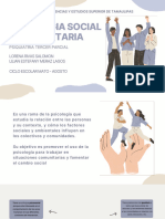 Psicologia Social y Comunitaria