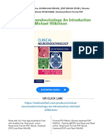 Clinical Neuroendocrinology An Introduction Michael Wilkinson All Chapter Instant Download