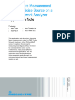 Noise Figure Measurementwithouta Noise Sourceona Vector Network Analyzer