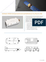Orbital 5400X Enhanced External Reference Ku Band LNB Web 1912