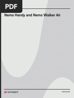 Nemo Handy and Nemo Walker Air 4.80 User Guide