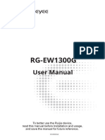 RG-EW1300G User Manual (V1.0)