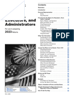 Cover of 559 Publication - Survivors, Executors, and Administrators (Dragged)