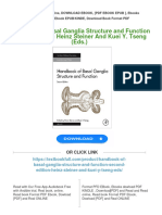 (PDF Download) Handbook of Basal Ganglia Structure and Function Second Edition Heinz Steiner and Kuei Y. Tseng (Eds.) Fulll Chapter