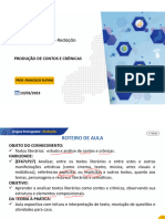 E. Médio 1 Manhã Redação 13 03 2023 Produção de Contos e Crônicas