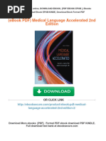 Get (Ebook PDF) Medical Language Accelerated 2nd Edition Free All Chapters