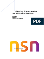 Configuring IP Connection For MCRNC Configuring - Ip - MCRNC - 20140721 With Comments