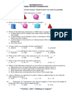 MATHEMATICS 6 - 3rd Grading - 040841