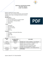 Syllabus 11 - SCIENCE-4