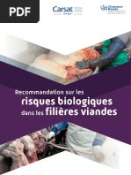 Filiere Viande Recommandations Risques - Bio