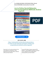 Get Mining Lurkers in Online Social Networks Principles Models and Computational Methods Andrea Tagarelli Free All Chapters