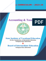 Accounting & Taxation: Board of Intermediate Education