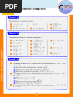 07 Nombres Complexes Exercices Steinmaths