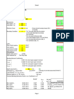 Ilide - Info Two Way Slab Design Excel Sheet PR