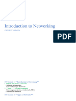 Introduction To Networking