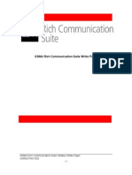 GSMA Rich Communication Suite White Paper v1.0
