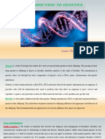 Lecture 1 Genetics