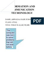 Information and Communication Techonology