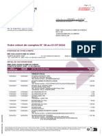 Votre Relevé de Comptes #38 Au 01/07/2024
