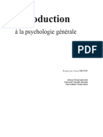 Introduction A La Psychologie Generale-1