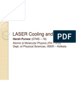 LASER Cooling and Trapping of Atoms