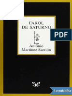 Farol de Saturno - Antonio Martinez Sarrion