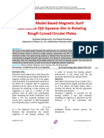 Shliomis Model Based Magnetic Jluirf Lubrication Oja Squeeze Jilm in Rotating Rougfi Curved Circular Plates