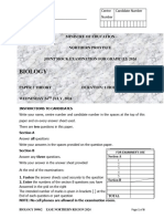 Biology 5090 P2 Grade 12 QSN Paper